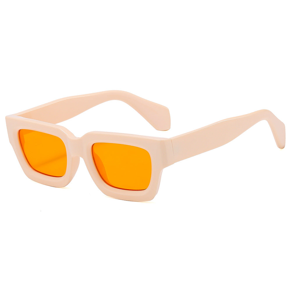 Gafas de sol de PC cuadrado de marco pequeño al por mayor